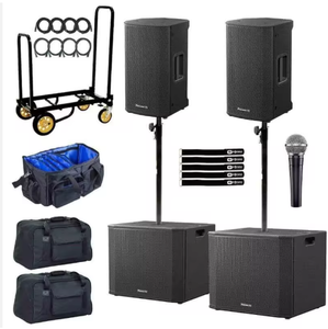 NUEVOS ALTAVOCES ACTIVOS DJ XPRS102 DE 10 PULGADAS CON SUBWOOFER DE 18 PULGADAS, PAQUETE DOBLE - Product Image 4