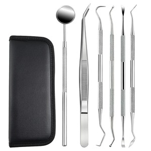 Herramienta Manual de Limpieza Dental de Acero Inoxidable, Eficaz para Eliminar la Suciedad y las Manchas de los Dientes, Protege la Cavidad Bucal - Product Image 1