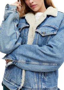 Veste Sherpa tendance et élégante, nouvelle mode, vente en gros, grande taille, meilleure qualité, possibilité de créer votre propre logo sur une veste Sherpa - Product Image 3