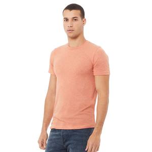 100% algodón hombre gris camisetas Casual 100% algodón cuello redondo transpirable Camiseta básica - Product Image 4