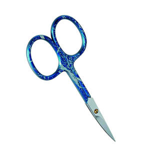 Tijeras de manicura afiladas rectas de acero inoxidable con mango de cerámica bellamente diseñado para el cuidado de las cutículas de uñas de pedicura - Product Image 5