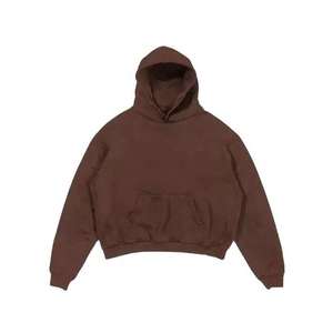 Wholesale Custom 460gsm Heavyweight Blank Men Hoodies Oversized Drop Shoulder Baggy <b>Pullover</b> <b>Jumpers</b> Bulk - Product Image 2