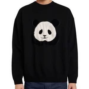 เสื้อสเวตเชิ้ตผู้ชายแบบถักสั่งทำพิเศษ ผ้าผสมคอตตอนระบายอากาศดี น้ำหนักเบา ดีไซน์ทันสมัย - Product Image 2