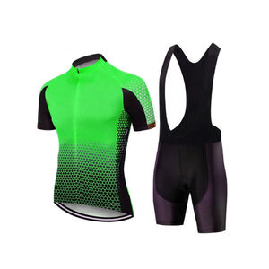 Ensemble d'uniformes de vélo de route à séchage rapide en maille respirante en polyester personnalisés pour hommes, grande taille, équipement de cyclisme respirant - Product Image 3