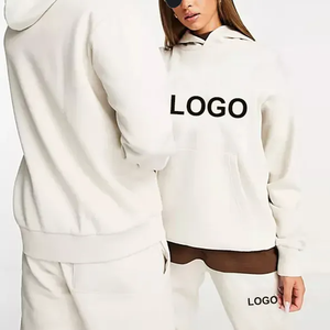 Sudadera con capucha recortada con lavado ácido para mujer, chándal de invierno con cremallera desgastada con apliques de parche, Material de rizo francés bordado - Product Image 6