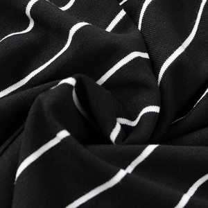 Men's <b>Black</b> 100% Cotton Oxford Fabric O-Neck Short Sleeve Regular Fit <b>Long</b> Sporty Breathable T-Shirt Jersey Knit <b>Top</b> - Product Image 2