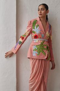 Embroidery Long Sleeve Casual Coat Bohemia Ladies <b>Jacket</b> Outerwear Stand Collar Velvet Winter <b>Jacket</b> - Product Image 4