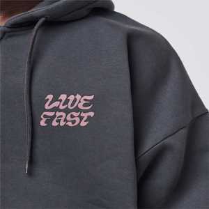 Offre Spéciale automne couleur unie hommes à manches longues fermeture éclair Hoodies avec des couleurs et des tailles personnalisées - Product Image 5