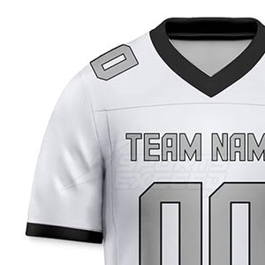 Camiseta de Fútbol Americano Ligera, Transpirable, Estampada, 100% Poliéster, de Secado Rápido, con Logotipo Personalizado, Tallas Grandes, de Fabricante Pakistaní - Product Image 4