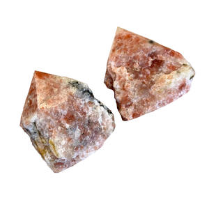 Natural Sunstone Point Cut Base Crystal Point curación belleza natural es una decoración perfecta para el hogar o la Oficina China, amor, Torre - Product Image 4