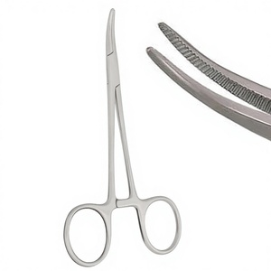 Professional Halstead Mosquito Forceps Slightly Curved 6" Surgical Instruments for Clamping Blood Vessels & <b>Control</b> Bleeding - Product Image 1