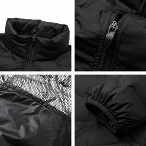 <b>Men's</b> High Quality Lightweight Breathable <b>White</b> Duck <b>Jacket</b> Casual Winter Coat with Warm Thick Stand Collar - Product Image 6