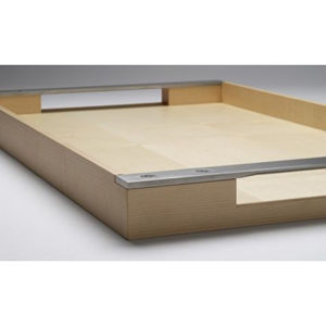 Bandeja para servir de madera Natural 100% con mango de Metal, bandeja personalizada al por mayor, bandeja decorativa para servir de metal y madera - Product Image 5