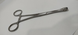 Pinces à éponges professionnelles en acier inoxydable, outils de piercing corporel en acier inoxydable, pinces à éponges Forester - Product Image 5