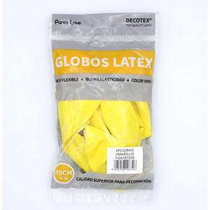 Decotex Latex <b>Balloons</b> 45Cm <b>Yellow</b> R18 Party Decoration - Product Image 1