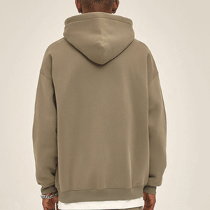 Sweat à capuche zippé unisexe oversize en molleton délavé à l'acide, style streetwear pour homme, vente en gros directe usine, offre spéciale - Product Image 5