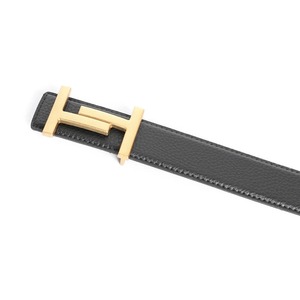 Cinturón de cintura de marca de diseñador de lujo de piel de vaca, regalos para hombres, correa de vestido de cuero auténtico genuino para mujeres de alta calidad para Jeans, cintura gris - Product Image 2