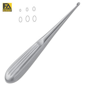 Cureta de hueso Spart Brun de tamaño personalizado recto con mango hueco para instrumentos de cirugía ósea General - Product Image 1