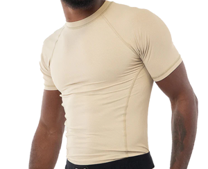 เสื้อรัดกล้ามเนื้อสำหรับ MMA BJJ แบบขายส่ง ทรงรัดรูป ตะเข็บแบบ Flatlock ผลิตจากผ้าสแปนเด็กซ์/โพลีเอสเตอร์ แห้งเร็ว เหมาะสำหรับการฝึกซ้อมกีฬา - Product Image 1