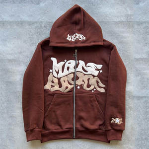 Pull conçu sur mesure sweats d'hiver pour hommes Streetwear respirant avec pour sweat à capuche artisanal imprimé bouffant - Product Image 6