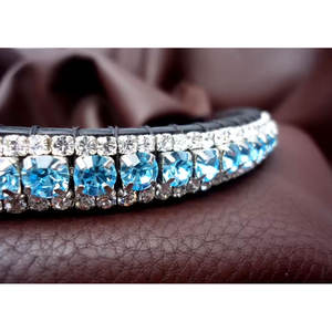 Calidad Premium 100% Eco Cuero Estilo Wave Curve Bling Brow Band A Precio Asequible - Product Image 5