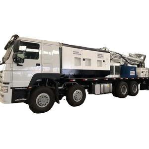 รถบรรทุกหัวลากดีเซล Howo 6x4 พร้อมแท่นขุดเจาะบ่อน้ำแบบติดตั้งบนรถ ความลึก 500 เมตร - Product Image 2