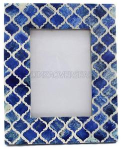 Artesanía de lujo hecha a mano ecológica duradera incrustaciones de hueso Natural marco de fotos decorativo de madera al por mayor tasa India - Product Image 3