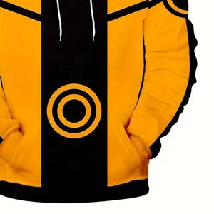 Nouveaux sweats à capuche imprimés pour hommes, design personnalisé, streetwear, vêtements de sport élégants, taille XS, tissu en molleton anti-rétrécissement, ODM - Product Image 5