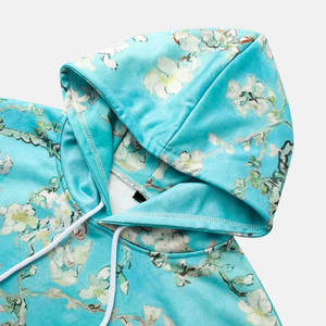 Sweat-shirts à capuche pour hommes en tissu doux, mode de rue, avec impression florale élégante en sublimation, sweat-shirt à capuche pour homme - Product Image 3