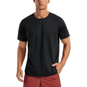 Camiseta de gimnasio de nailon 100% para hombre, camiseta sin mangas transpirable de secado rápido con hombros caídos, camiseta sin mangas transpirable sólida reflectante con estampado ajustado para hombre - Product Image 6