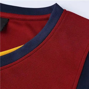 Vente en gros de maillots de basket-ball cousus par sublimation personnalisés, ensemble de shorts, uniformes de basket-ball respirants de taille supérieure, conception propre - Product Image 3