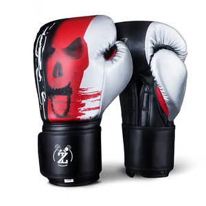 ถุงมือชกมวยหนังแท้ ดีไซน์ล่าสุด คุณภาพดีเยี่ยม ดีไซน์โดดเด่นไม่เหมือนใคร - Product Image 1