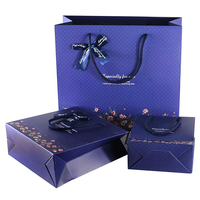 Bolsa de Regalo de Papel Kraft con Logotipo Personalizado, Diseño de Puntos, con Cordón, para Joyería, Accesorios, Recuerdos de Boda, Empaquetado Competitivo