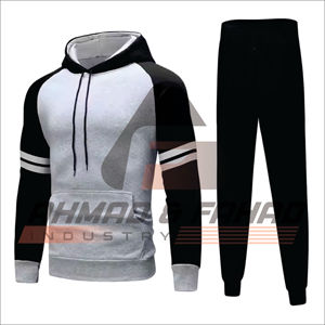 Pantalon de survêtement à capuche unisexe Jogger Sets Sweat respirant 2 pièces avec pantalon cargo Survêtements d'hiver - Product Image 3