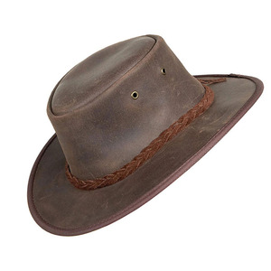Sombreros de Vaquero Más Vendidos, Se Aceptan Marcas Privadas, Sombrero de Vaquero Premium Hecho a Mano, Banda Ajustable, para Exteriores, Todas las Temporadas, Unisex, Bajo Precio - Product Image 4
