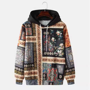 Sudaderas con Capucha de Alta Calidad para Hombre, Diseño Personalizado, Ropa Casual de Invierno, Sublimación, Patrón Sólido, Cuello con Capucha, 100% Algodón - Product Image 1