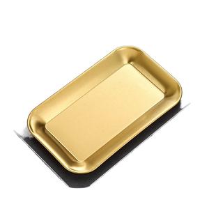 Assiette de service en métal pour la restauration, idéale pour les fêtes à domicile et les tables de mariage – Le meilleur fabricant indien d'articles de table de qualité alimentaire - Product Image 4