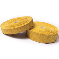 Robe de prêtre en or français personnalisée, belle robe à dentelle tressée, galon de haute qualité, uniforme de cérémonie, vêtement, 7 mm, 80 mm, fait à la main