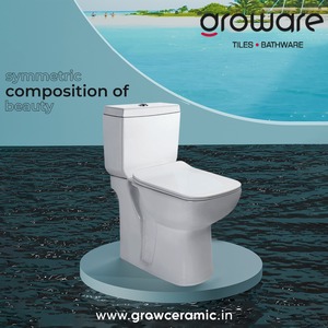 MIND BLOWING Venta al por mayor Artículos sanitarios Inodoro Juego de inodoro alargado Baño Armario de agua Siphonic Inodoro de cerámica de una pieza Wc - Product Image 3