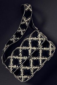 Bolso cruzado bordado a la moda con cinturón - Product Image 3