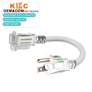 Waterproof Rated NEMA 5-15P to 5-15R <b>Outdoor</b> <b>Extension</b> 25FT 12/3 SJTW with LED Power On Indicator - Product Image 3