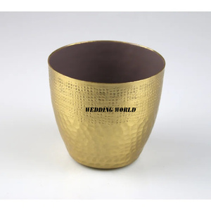 Bol à chocolat martelé en métal Bol à chocolat doux fait à la main de finition personnalisée Bol à chocolat design de forme ronde - Product Image 4