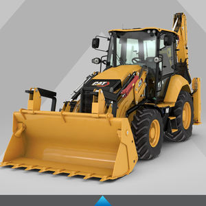 Chargeuse-pelleteuse sur pneus Caterpillar d'occasion, 45 tonnes, faible nombre d'heures de travail, moteur principal, roulement, pompe MOOG - Product Image 5