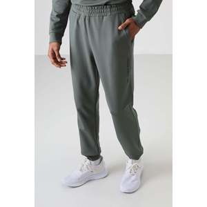 Ensemble de survêtement décontracté pour homme en coton kaki, épais, doux, texturé, coupe confortable, style imprimé - 85253 - Product Image 2