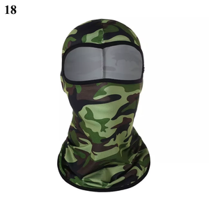 Haute Qualité Cagoule Visage Masque Bandana Couverture Camo Tactique Chapeau Capuche Biker Cou Guêtre Écharpe 100% Polyester Ski Masque - Product Image 2