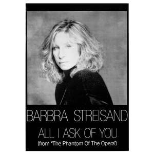 Barbra Streisand Wall <b>Poster</b> Black <b>Frame</b> Paper Material - Product Image 1