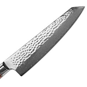 Venta al por mayor personalizado de alta calidad OEM ODM servicio profesional hecho a mano Damasco cuchillos cocina Chef cuchillo de acero inoxidable - Product Image 5
