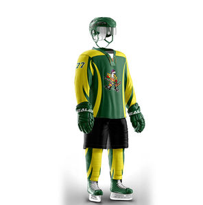 Jersey de hockey sobre hielo sublimado personalizado, varios colores, fabricante de uniformes de hockey sobre hielo superventas - Product Image 6