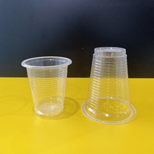 Venta directa de fábrica Listo para enviar Tazas de PP transparentes 7oz a 24oz Vasos desechables para beber con tapa Logotipo personalizado impreso - Product Image 2