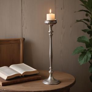 เชิงเทียนอลูมิเนียมชุบทองสำหรับตกแต่งบ้านของตกแต่งคริสต์มาส - Product Image 5